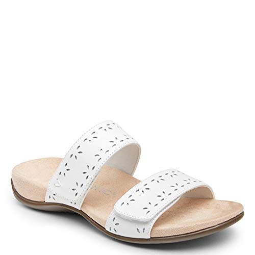 Vionic Women's Rest Randi Slide Sandal - Adjustable Sandals with Concealed Orthotic Arch Support