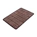 VANRA Bath Mat Bath Rugs Anti-Slip Memory Foam Non-Slip Bathroom Mat Soft Bathmat Carpet 15.7