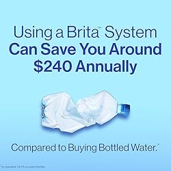 Brita Large 10 Cup Water Filter Pitcher, 1
