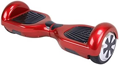UL2272 Certified HOVERBOARD 6.5" Smart Self Balancing Electric Scooter Personal Adult Transporter with LED Lights (Red)