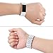 Maledan Bands Compatible with Fitbit Charge 3/4, Breathable Sport Band Replacement Wristbands with Air Holes for Fitness Tracker Women Men, Large