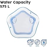 Bestway Family Paddling Pool with Built-In Seats 2.13m x 2.07m x 69cm view 6