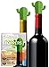 Hawwwy Bannana Wine Stopper - Set of 2 - Leak Proof- Premium Wine Stoppers for Wine Bottles - Ideal Gift - Cute Wine Accessories - Funny Wine Bottle Stopper with Gift Box
