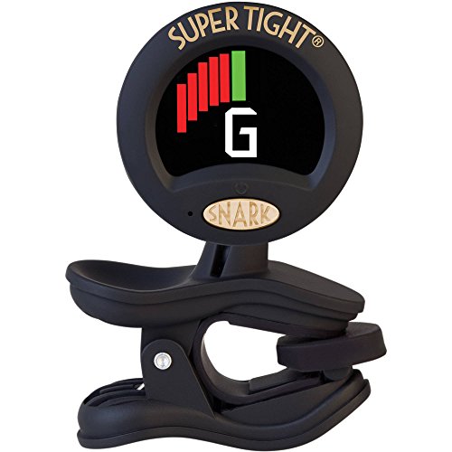 Snark ST-8 Super Tight Clip On Tuner with Zorro Sounds Instrument Polishing Cloth