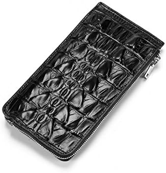 JD Million shop Men Wallets Crocodile Pattern Male Wallet Genuine Leather Men Clutch Purse Long Wallet Card Holder MWS182