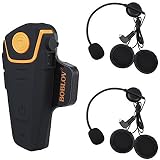 boblov bt s2 1000m bt motorcycle helmet headset BT-S2 2 or 3 Riders Wireless Motorbike Interphone Hands Free and FM Radio Pack2+Extra 2 Earphones Sports, Fitness & Outdoors Stay focused Helmet Audio and Intercom BTS2