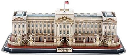 3D Puzzle Model Buckingham Palace Educational Toys Puzzle Model Paper Games 61 Pieces