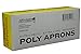 Affordable Distributors Reusable Heavy Duty Poly Aprons for Kitchen