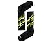 Smartwool Kids’ Over-the-Calf Socks - OTC Ski Racer Socks, Lightly Cushioned Merino Wool Performance Socks (BLACK, L)