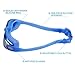 KUPEERS Swimming Goggles + Swim Cap Plus Ear Plugs Nose Clip Performance Swimming Goggles Anti Fog Coating With UV Protection Scratch Resistant Lenses Quick Release Strap for Adult Youth Kids Children