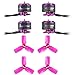 Crazepony 4pcs HF1105 6000KV Brushless Motor and 4pcs 2030 3-Blade Props for Micro FPV Racing Drone Multirotors Quadcopter