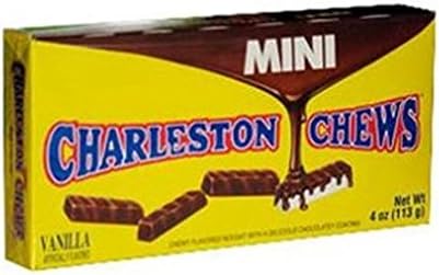 Mini Vanilla & Chocolate Charleston Chews (Pack of 3) 4 oz Theater Boxes