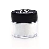 Icy Mint - White Cosmetic Grade Ultra Fine (.006") Loose Glitter Powder Safe for Skin! Perfect for Makeup, Body Tattoos, Face, Hair, Lips, Soap, Lotion, & Nail Art - Made in the USA! (10 Gram Jars)