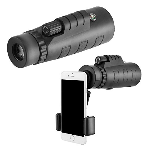 Powstro universal 40x60 hd optical monocular telescope …