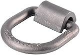 Keeper 89317 1/2" Weld-On Surface Mount D-Ring Anchor
