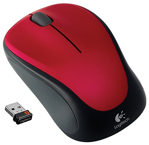 Logitech Wireless USB Mouse M317 - Red