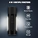 Outdoor Wireless Bike Speaker with Bicycle Mount, AURTEC Waterproof Bluetooth Speakers with 5200mAh Power Bank, Camp Lantern, Bike Light and Powerful Bass, Shockproof & Dustproof for Riding, Outdoor