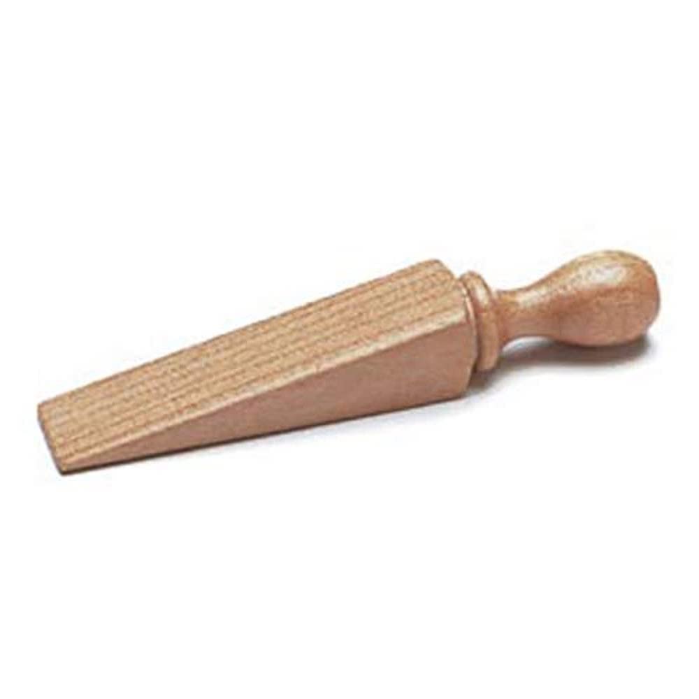 Merriway BH05702 (3 Pcs) Wooden Door Wedge Stoppers, 140mm (5.1/2 inch) - Pack of 3 Pieces