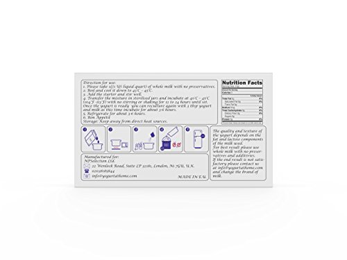 2 Yogurt+Starter+Cultures+Freeze+dried+Authentic