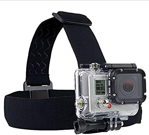 Eyeon Head Strap Mount Head Band Head Belt with J Hook and Screw Head Kit for GoPro Hero 7/6/5/4/3, Hero 2018, Xiaomi YI - Image 3