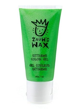 Buy Zach S Wax Temporary Hair Color Gel Neon Green Online At Low