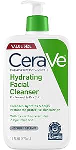 cerave face wash Face  Hydrating  Ounce 16 Wash  Amazon.com: Daily CeraVe