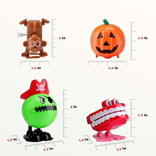 FittiDoll 24 Pack Wind Up Toys Assorted Wind-up Toys for Kids