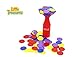 Little Treasures Bottle Balancing Game with Plastic Stacking Coins for Kids Ages 6+