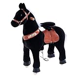 Smart Gear Pony Cycle Black Stallion Riding Toy :  World's First Simulated Riding Toy for kids Age 3-5 Years Ponycycle ride-on small