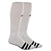 adidas Unisex Rivalry Baseball OTC Sock (2-Pair), White/Black, 5-8.5