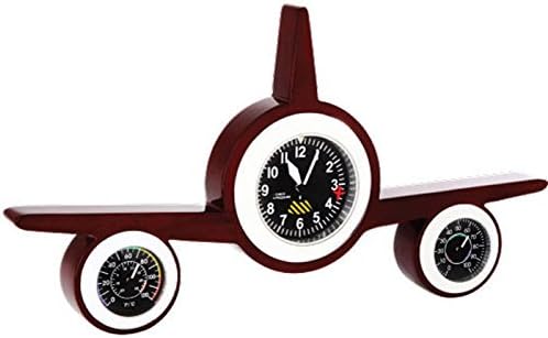 Big Airplane Weather Station Dark Brown