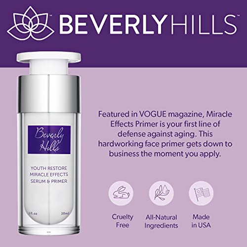 Beverly Hills Anti Aging Makeup Primer that Minimizes Pores and Uneven
