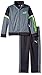 PUMA Boys' Little Tricot Track Jacket and Pant Set, Gray, 6