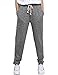 T-INSIDE Sweatpants With Pockets Women's Leisure Gray Joggers Pants