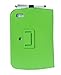i-UniK Leapfrog Epic & Leapfrog Epic Academy Edition Case Custom Folio Kickstand Hand Strap Tablet case for Leapfrog Epic Tablet Bonus Stylus (Light Green)