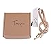 Tanpie Skinny Waist Belt of Women Elastic Metal Stretch Chain Belt Gold and Silver
