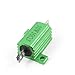 uxcell Green Aluminum Chassis Mounted Wirewound Resistors 10W 10 Ohm 5%