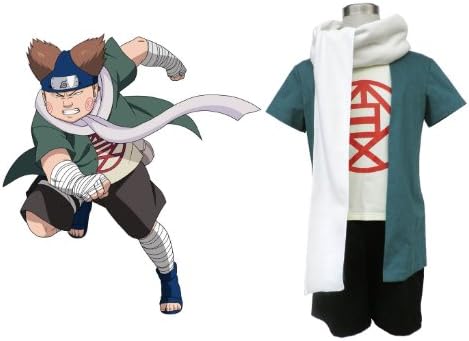 Aovei Naruto Cosplay Choji Akimichi Christmas Anime Cosplay Costume, Male-Medium