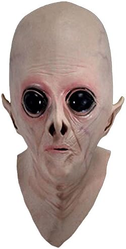 Multill Alien UFO Costume Party Latex Head Mask Novelty Halloween