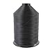 SGT KNOTS #92 Polyester Bonded Sewing Thread for Stitching Gear & Clothes, Crafts (16oz Spool, Black)