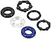Cock Ring Silicone Stay Hard Delay Ejaculation Set (6pcs/set)
