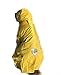 HugeHounds Extra Large Dog Yellow Rain Rover Raincoat with Half Hood XL- Waterproof-Includes a Travel Carry Bag