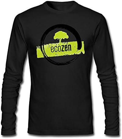 Eco Tree Zen Men's Funny Printed Shirts,Long Sleeve Backing Shirt For Men
