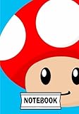 Notebook: Mario mushroom : Journal Diary, 110 Lined