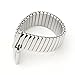 Voguestrap TX021W Allstrap 16-22mm Silver Regular-Length Wide Expansion Watch Band