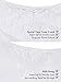 JustVH Women's Off Shoulder Short Sleeve V Neck Lace Maternity Gown Maxi Photography Dress White