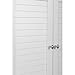 Teamson Home Glancy Wooden Freestanding Floor Cabinet with 2 Adjustable Shelves 3 Storage Spaces 2 Shutter Doors and 2 Chrome-Finished Knobs, White