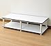 Furinno Just No Tools Wide TV Stand, White