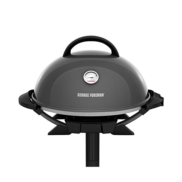 George-Foreman-GFO3320GM-IndoorOutdoor-Gun-Metal-Electric-Grill