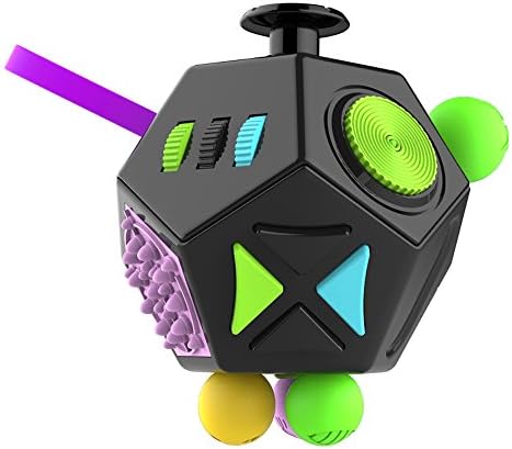 San Tokra 12-sided Decompression Cube Holy Crystal Decompression Magic Cube For Fidget, Relieves Anxiety And Stress for Children and Adults